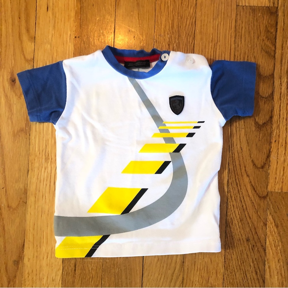 Ferrari Raceway Logo Infant Shirt 3-6m